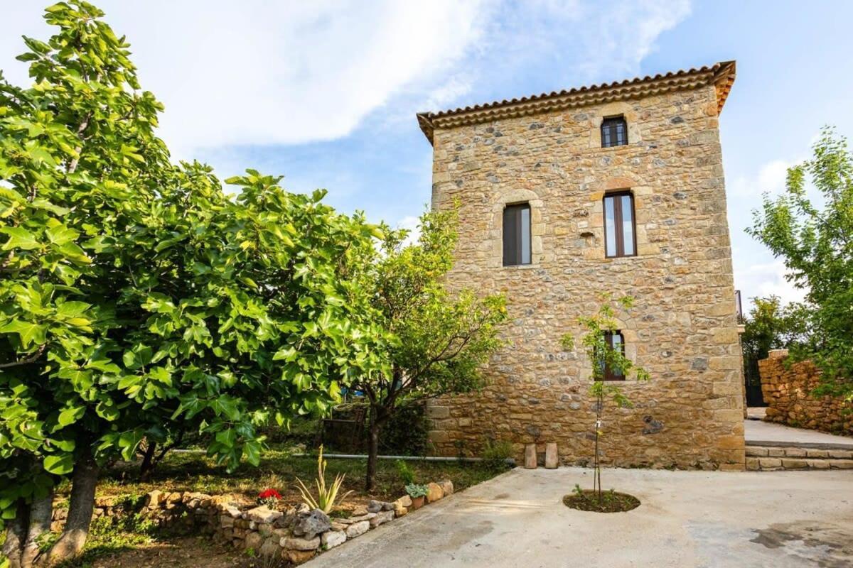 Mantineia Stone Villa-An Ethereal Getaway Megali Mantineia Екстериор снимка